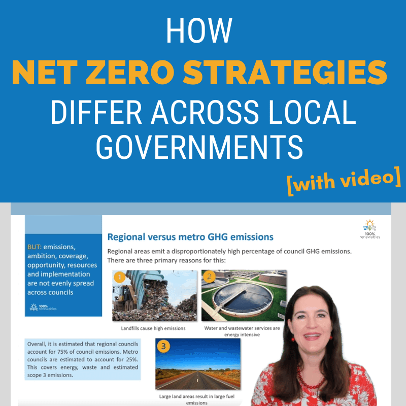How net zero strategies differ across local governments [with video]