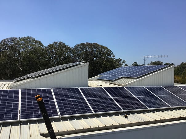 50 kW solar installation at Macksville Administration Office