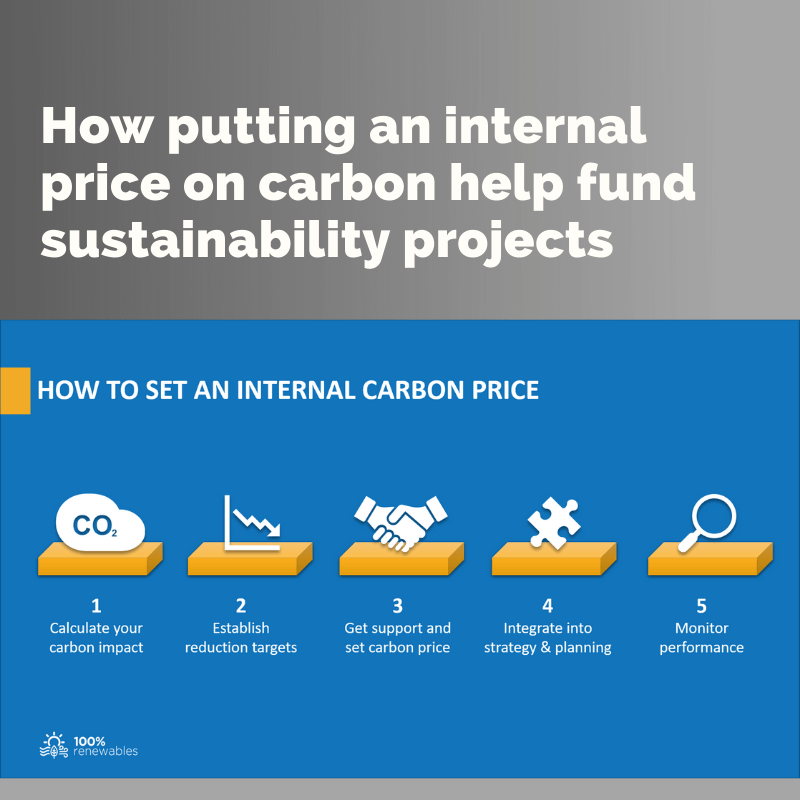 How putting an internal price on carbon can help fund sustainability projects