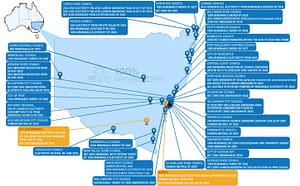 Ambitious renewable energy and carbon commitments by local governments in New South Wales and the Australian Capital Territory as at Sep 2020