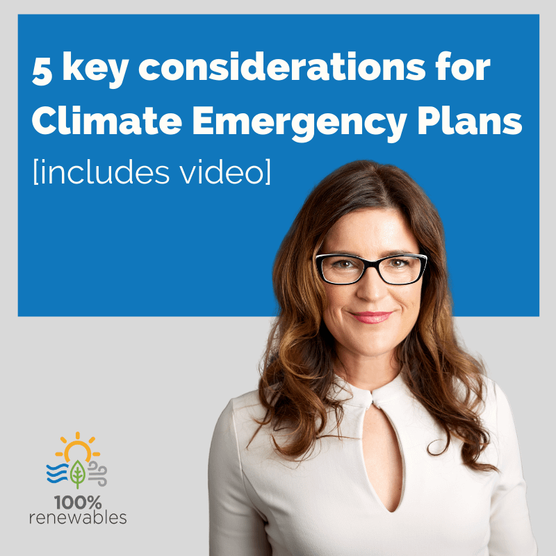 5 key considerations for Climate Emergency Plans [includes video]