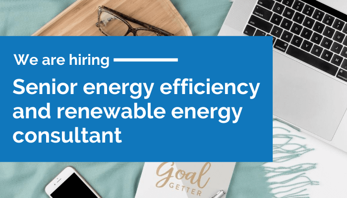Senior energy efficiency and renewable energy consultant